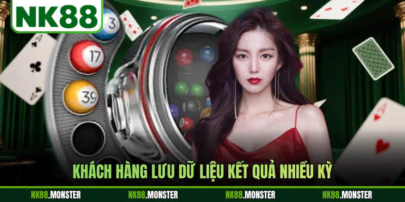 Khách hàng lưu dữ liệu kết quả nhiều kỳ